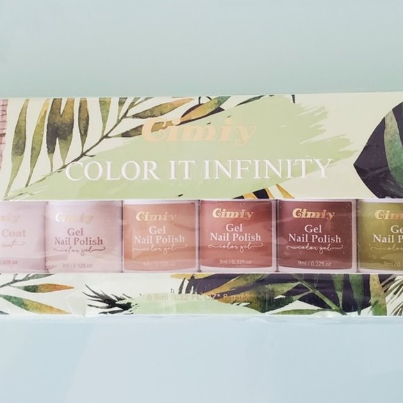 Gel Nail Polish - Set of 8 bottles - Non-Toxic - Picture 4 of 13